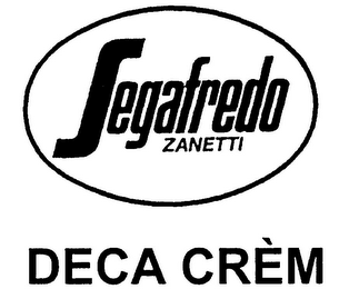 SEGAFREDO ZANETTI DECA CRÈM logo