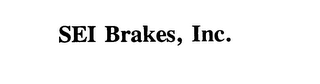 SEI BRAKES, INC. logo
