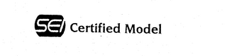 SEI CERTIFIED MODEL logo