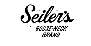 SEILER'S GOOSE-NECK BRAND logo