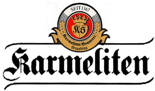 SEIT 1367 K S KARMELITEN KARMELITEN SRAUERREI STRAUBING logo