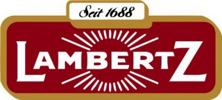 SEIT 1688 LAMBERTZ logo