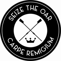 SEIZE THE OAR CARPE REMIGIUM logo