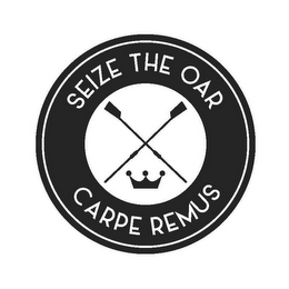 SEIZE THE OAR CARPE REMUS logo