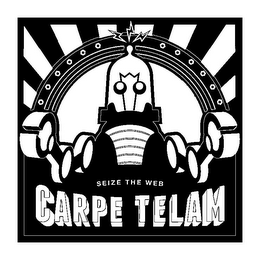 SEIZE THE WEB CARPE TELAM logo