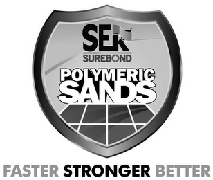SEK SUREBOND POLYMERIC SANDS FASTER STRONGER BETTER logo