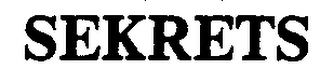 SEKRETS logo