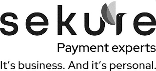 SEKURE PAYMENT EXPERTS IT'S BUSINESS. AND IT'S PERSONAL. logo