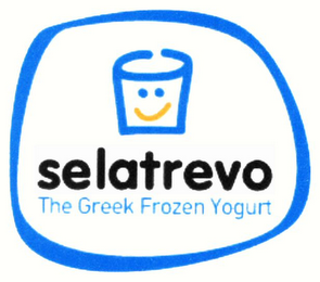 SELATREVO THE GREEK FROZEN YOGURT logo