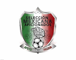SELECCION MEXICANA AFICIONADOS APOYO LEALTAD PASION logo