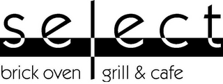 SELECT BRICK OVEN GRILL & CAFE logo