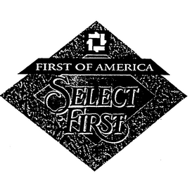 SELECT FIRST FIRST OF AMERICA logo