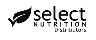 SELECT NUTRITION DISTRIBUTORS logo