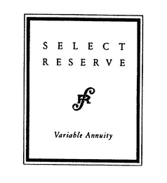 SELECT RESERVE SR VARIABLE ANNUITY logo