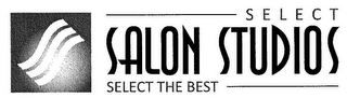 SELECT SALON STUDIOS SELECT THE BEST logo