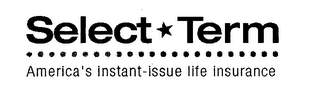 SELECT TERM AMERICA'S INSTANT-ISSUE LIFE INSURANCE logo