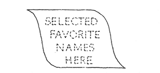 SELECTED FAVORITE NAMES HERE logo