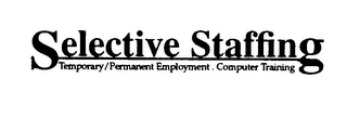 SELECTIVE STAFFING TEMPORARY/PERMANENT EMPLOYMENT COMPUTER TRAINING logo