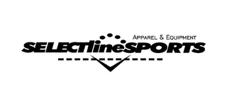 SELECTLINESPORTS APPAREL & EQUIPMENT logo