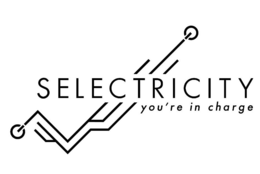SELECTRICITY YOU'RE IN CHARGE logo
