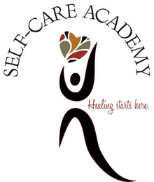 SELF-CARE ACADEMY HEALING STARTS HERE. logo