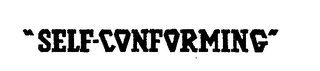 "SELF-CONFORMING" logo