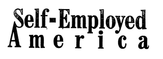 SELF-EMPLOYED A M E R I C A logo