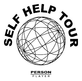 SELF HELP TOUR PERSON PLAYER logo