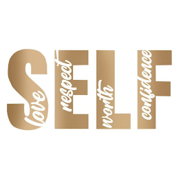 SELF LOVE RESPECT WORTH CONFIDENCE logo