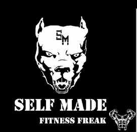 SELF MADE FITNESS FREAK SM logo