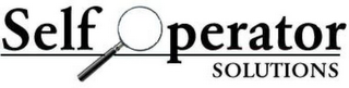 SELF OPERATOR SOLUTIONS logo