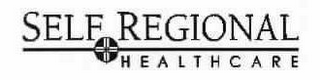 SELF REGIONAL HEALTHCARE logo
