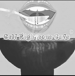 SELF RIGHTEOUS CAFE logo