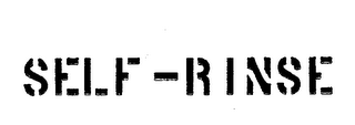 SELF-RINSE logo