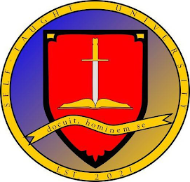 SELF-TAUGHT UNIVERSITY EST. 2021 DOCUIT, HOMINEM SE logo