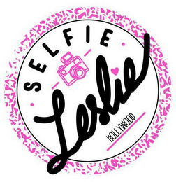 SELFIE LESLIE HOLLYWOOD logo