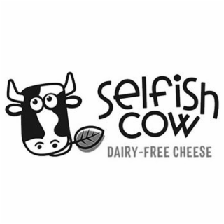 SELFISH COW DAIRY - FREE CHEESE logo