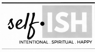 SELF·ISH INTENTIONAL. SPIRITUAL. HAPPY logo