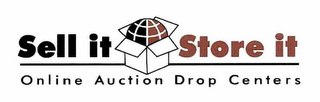 SELL IT STORE IT ONLINE AUCTION DROP CENTERS logo