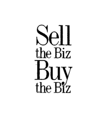 SELL THE BIZ BUY THE BIZ logo