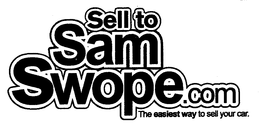 SELL TO SAM SWOPE.COM THE EASIEST WAY TO SELL YOUR CAR. logo