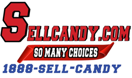 SELLCANDY.COM, SO MANY CHOICES, 1888-SELL-CANDY logo