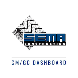 SEMA CONSTRUCTION CM/GC DASHBOARD logo