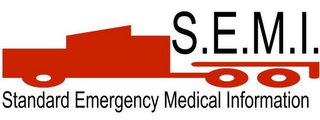 S.E.M.I. STANDARD EMERGENCY MEDICAL INFORMATION logo