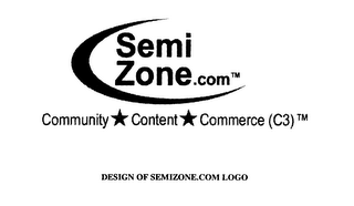 SEMI ZONE.COM COMMUNITY CONTENT COMMERCE (C3) logo
