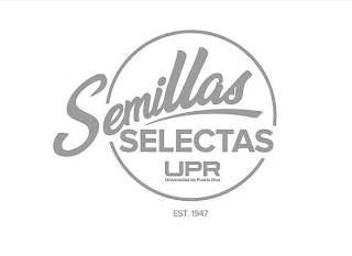 SEMILLAS SELECTAS EST. 1945 UPR logo