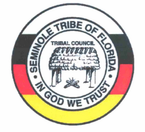 SEMINOLE TRIBE OF FLORIDA TRIBAL COUNCIL IN GOD WE TRUST logo