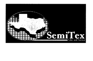 SEMITEX, SALES AND SERVICE logo