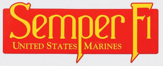 SEMPER FI UNITED STATES MARINES logo