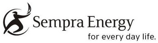 SEMPRA ENERGY FOR EVERY DAY LIFE. logo